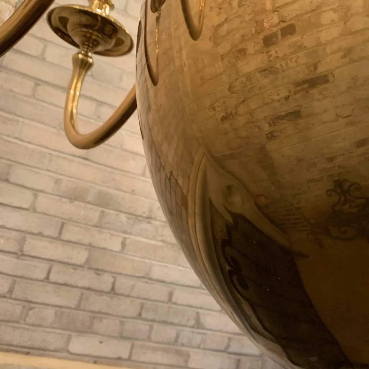 Brass Chandelier, Oversized, 35- Candle Light, Traditional