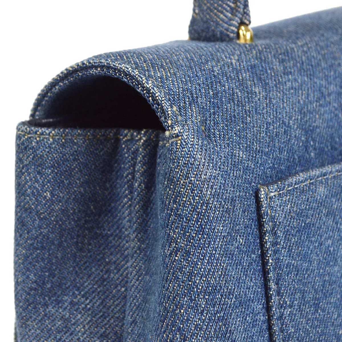 CHANEL 1997-1999 Kelly 30 Denim 26085