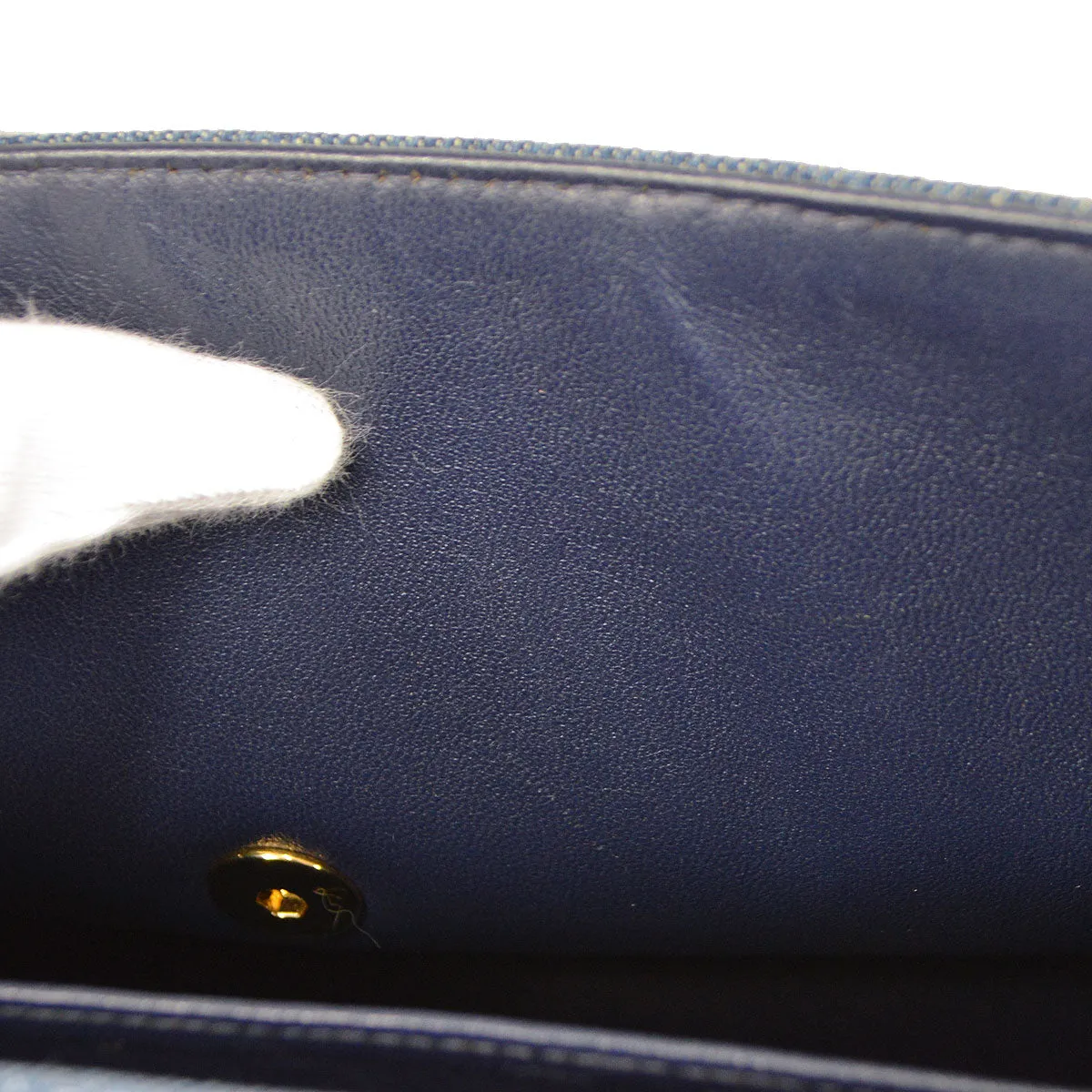 CHANEL 1997-1999 Kelly 30 Denim 26085