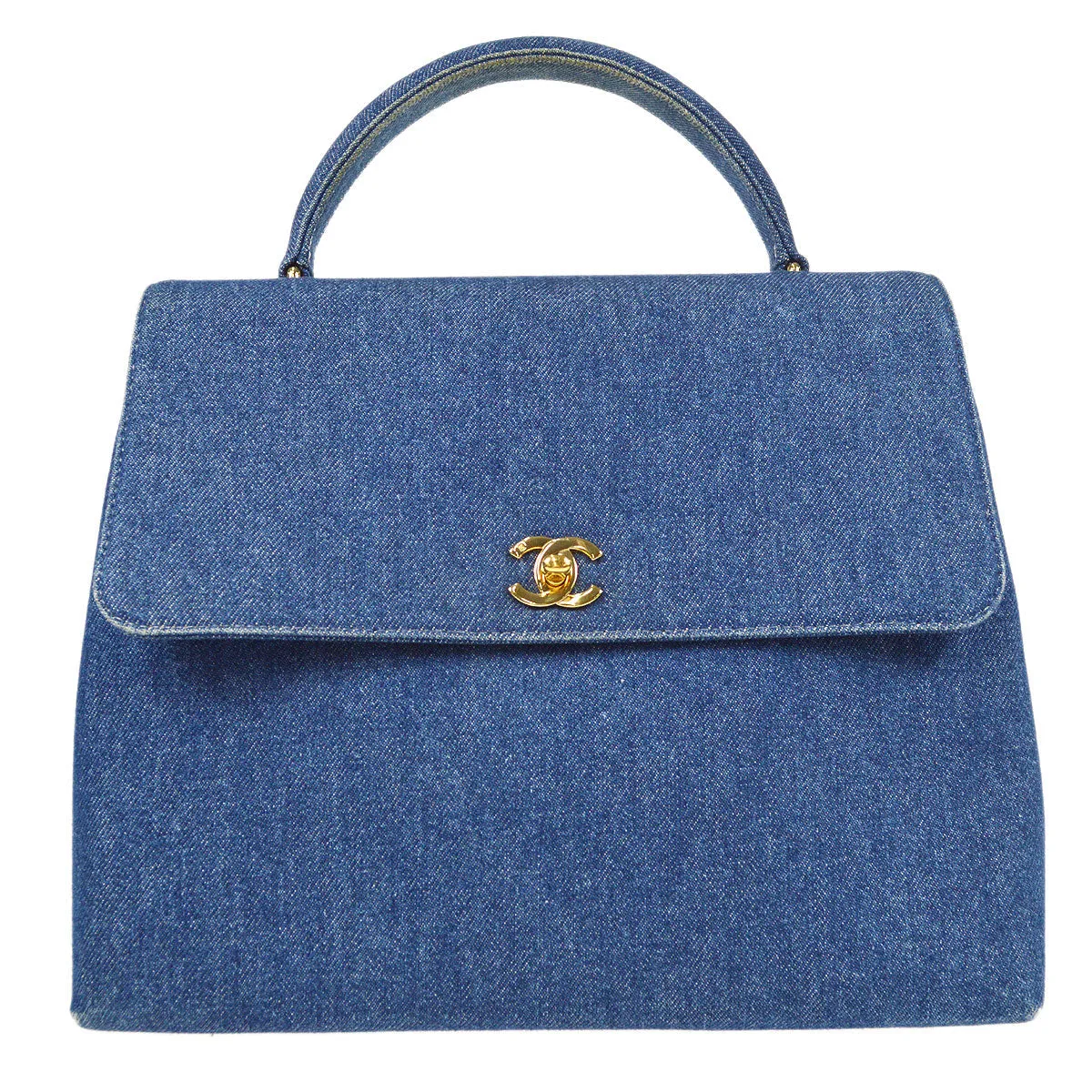 CHANEL 1997-1999 Kelly 30 Denim 66424