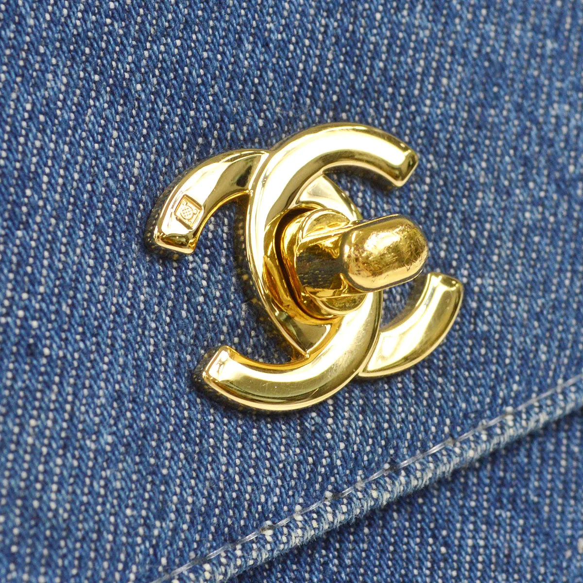 CHANEL 1997-1999 Kelly 30 Denim 66424