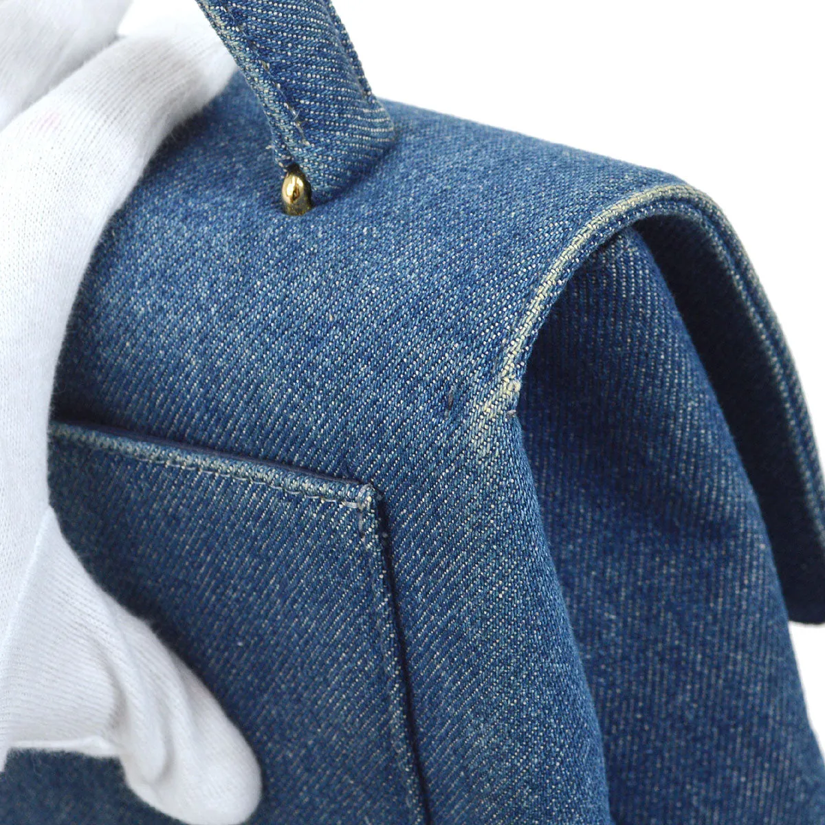CHANEL 1997-1999 Kelly 30 Denim AK38448d