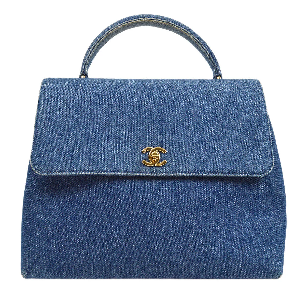CHANEL 1997-1999 Kelly 30 Denim AK38448d