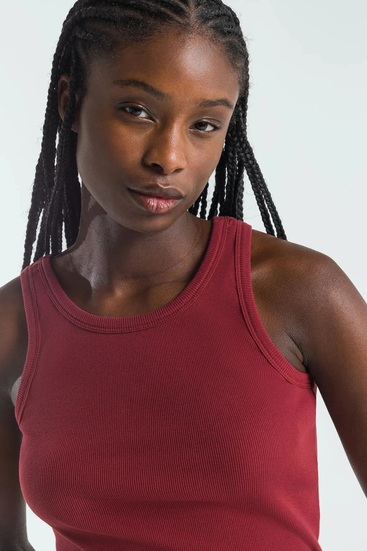 KINGS OF INDIGO Kerry tank top madder brown women
