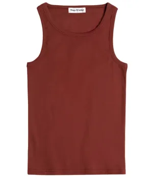KINGS OF INDIGO Kerry tank top madder brown women