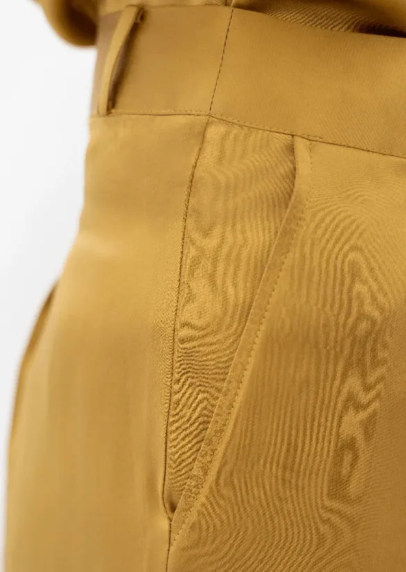 Manila MNL Tailored Shorts in Mimosa