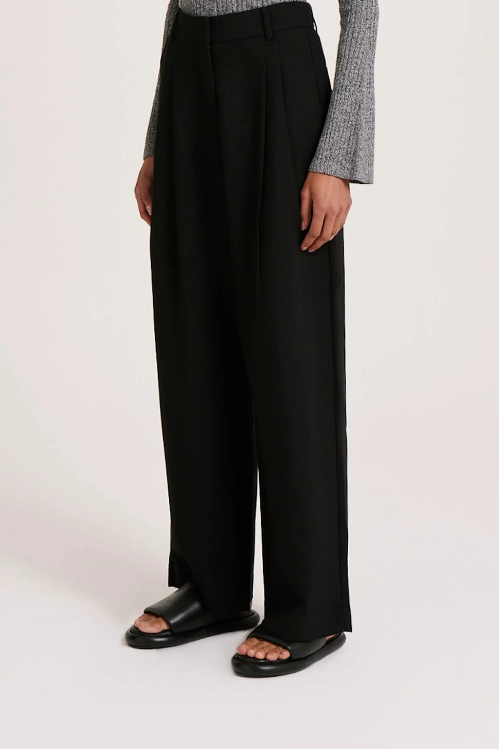 MANON TAILORED PANT | BLACK