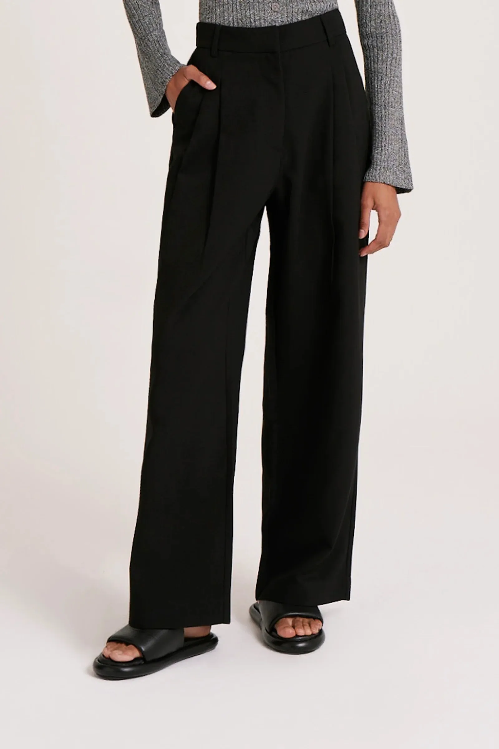 MANON TAILORED PANT | BLACK