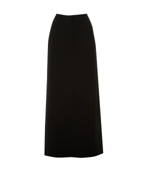 Minter Tailored Maxi Skirt in Black