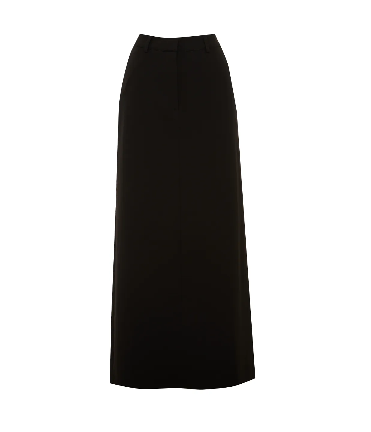 Minter Tailored Maxi Skirt in Black