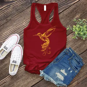 Ornamental Hummingbird Women's Tank Top